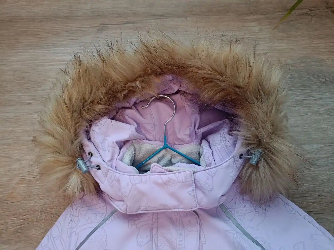 Зимний комбинезон для девочки Nikastyle размер 110