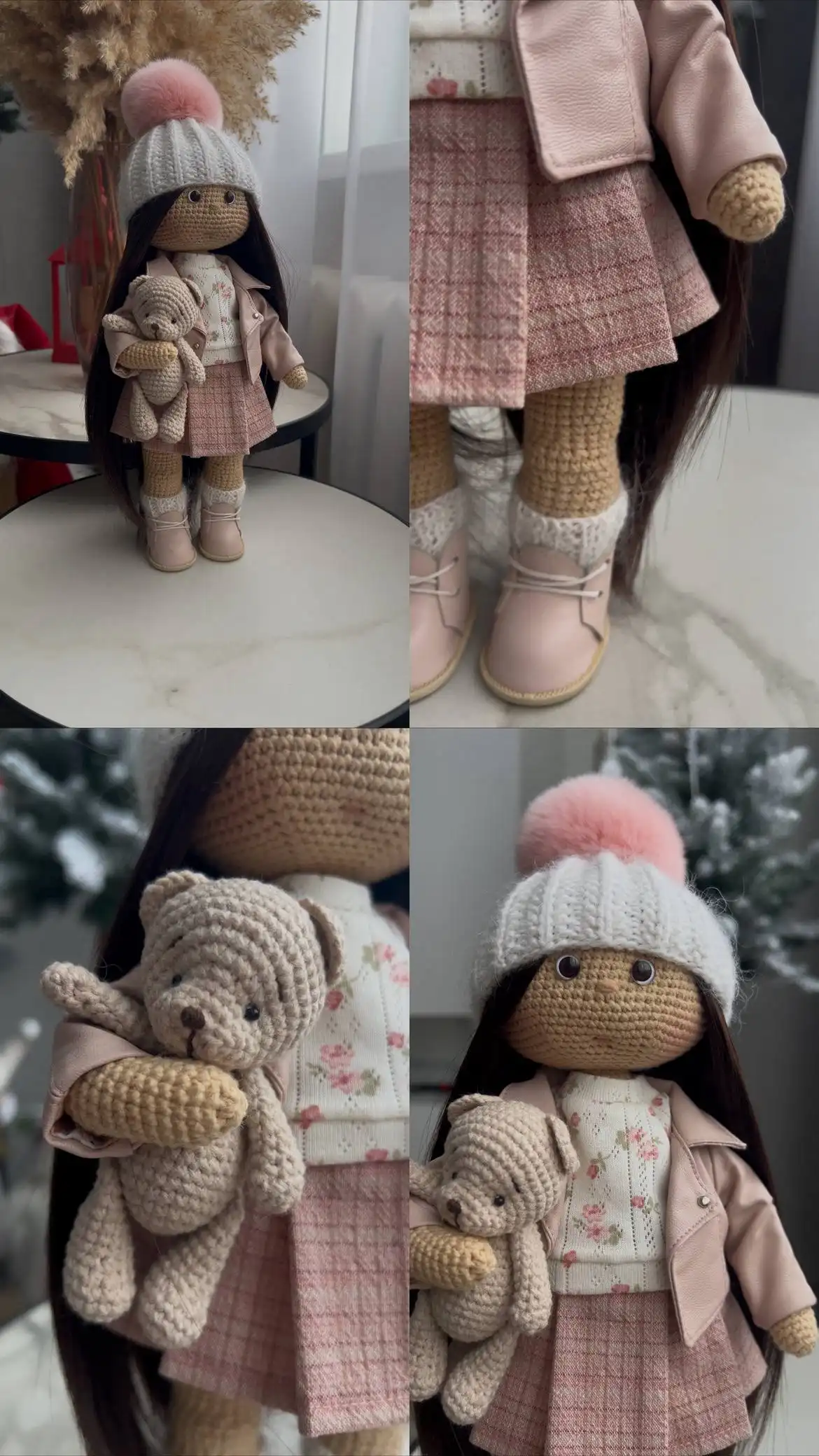 Авторская интерьерная кукла ручной работы