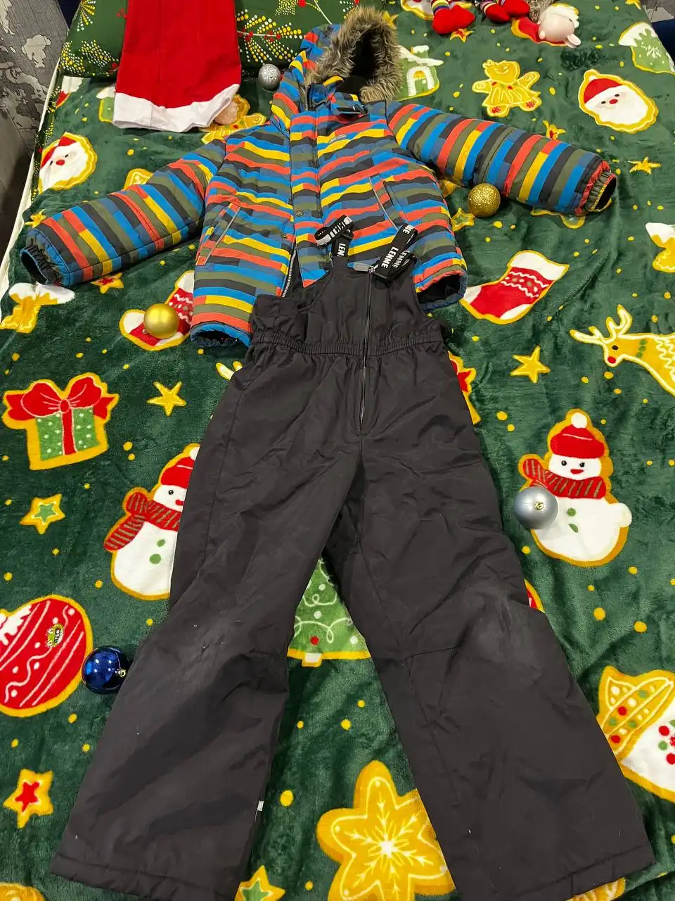 Зимний костюм на мальчика 134