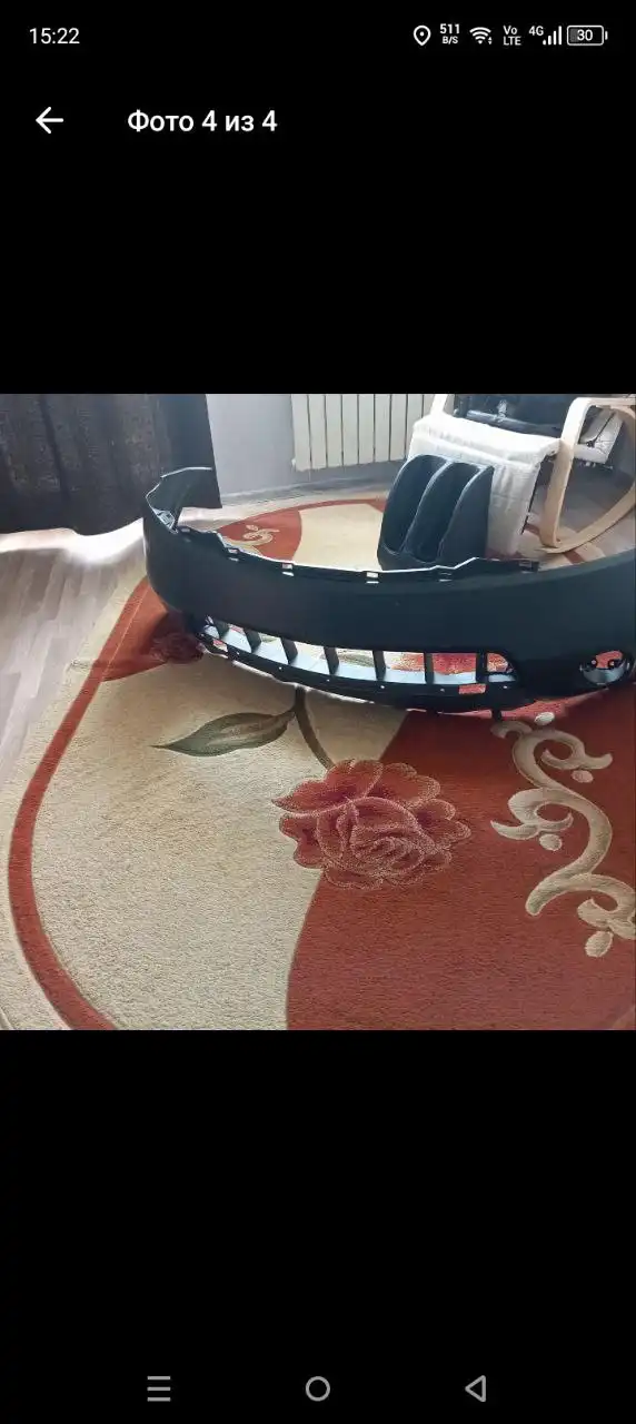 Продам новый передний бампер на Ниссан Мурано и замок багажника