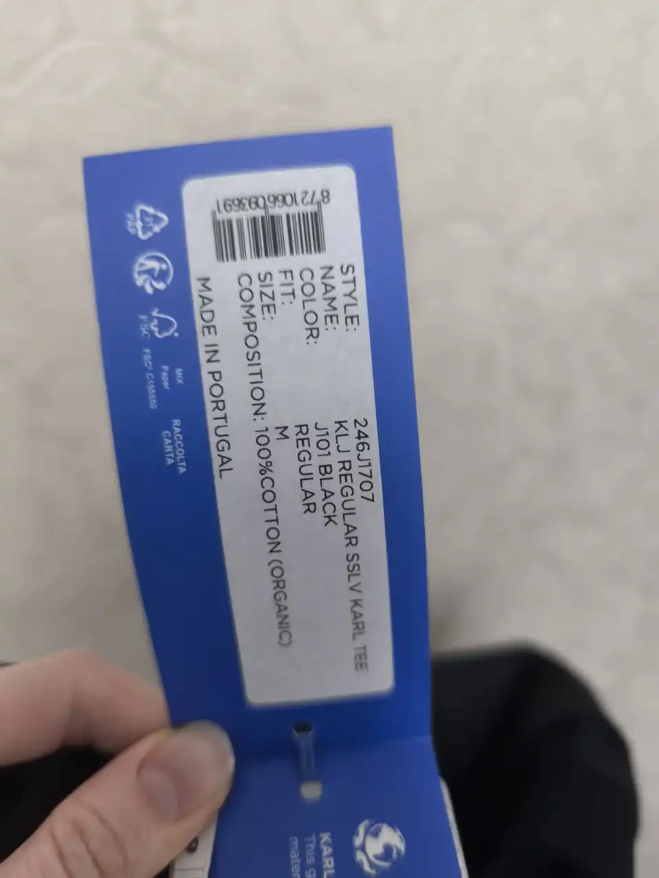 Футболка Karl Lagerfeld Jeans оригинал - Одежда в Новосибирск