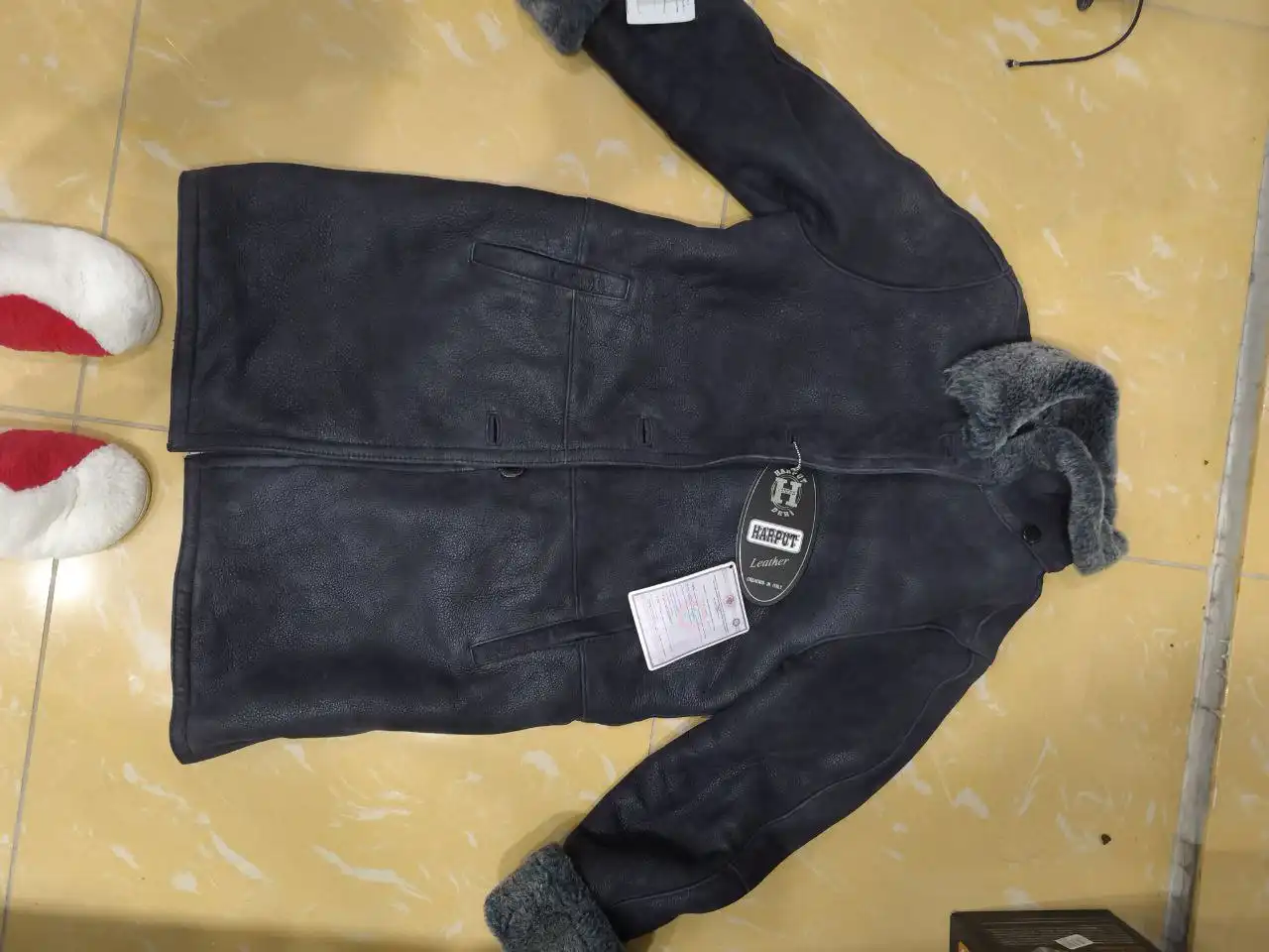 Женская дубленка натуральная, Турция, винтаж 2000х - Верхняя одежда (Одежда) в Новосибирск