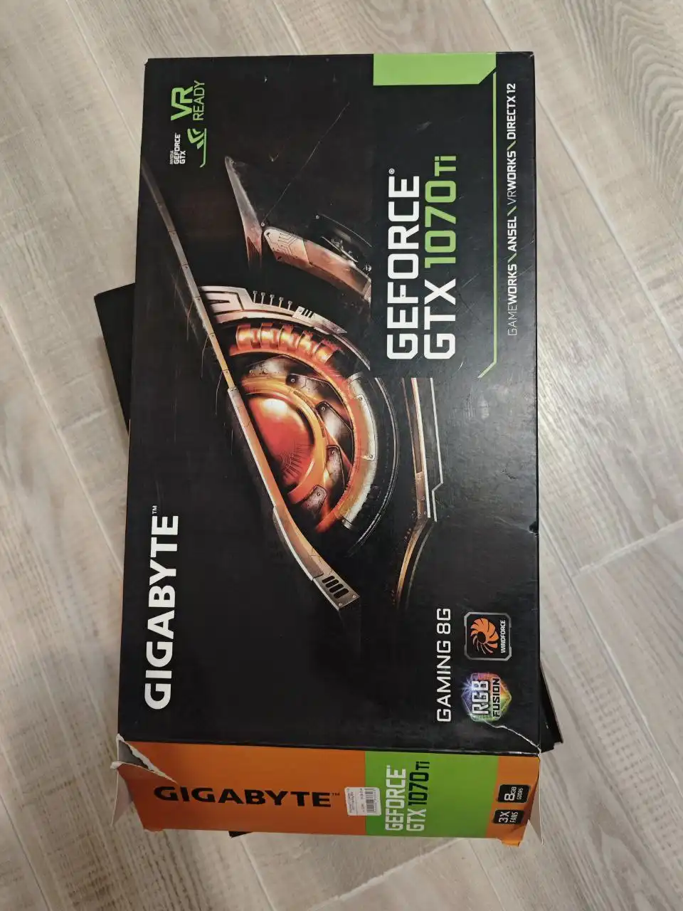 Продам видеокарту Nvidia GeForce GTX 1070 Ti 8gb - Компьютерные комплектующие (Электроника) в Новосибирск