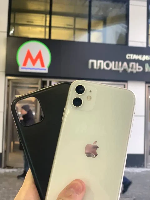 iPhone 11 64GB White б/у - Телефоны в Новосибирск