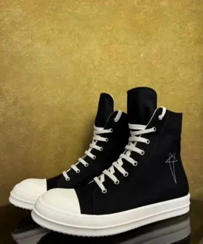 Кроссовки Rick Owens Ramones Luxor Pentagram High 47 размер - Женская обувь в Новосибирск