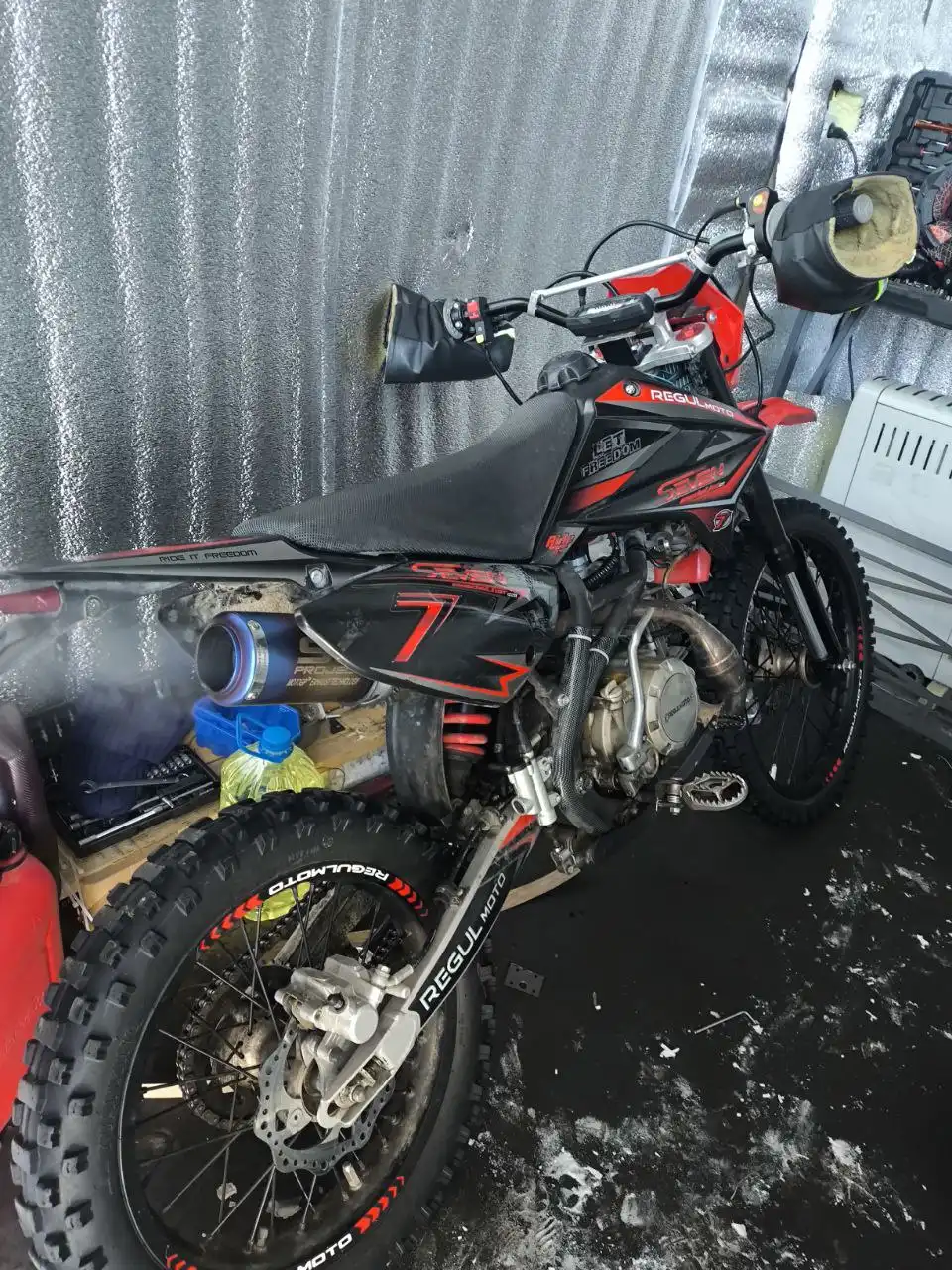 Продам питбайк 156 моторе 140 кубов - Мотоциклы (Авто) в Новосибирск