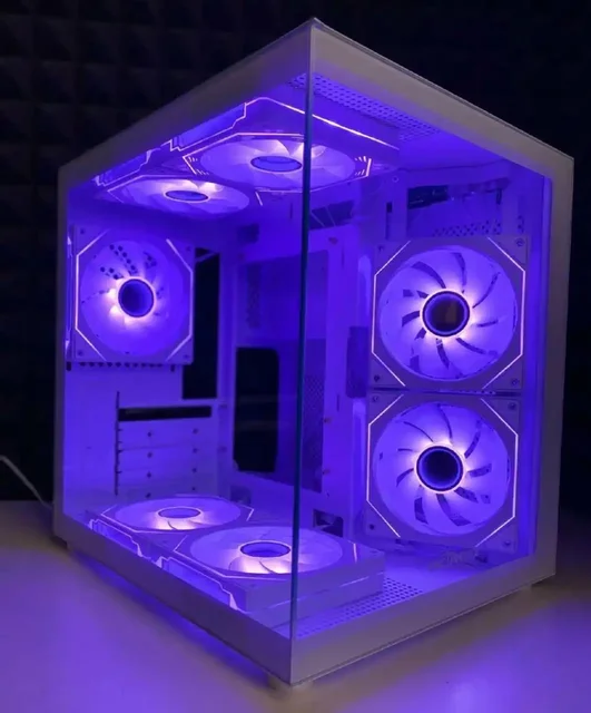 Игровой корпус для компьютера с вентиляторами - Аудиотехника и гаджеты в Новосибирск