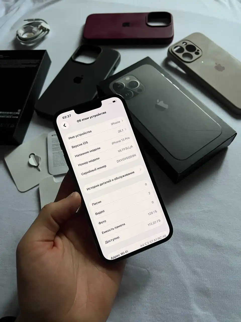Продам iPhone 13 Pro 128GB Graphite в отличном состоянии