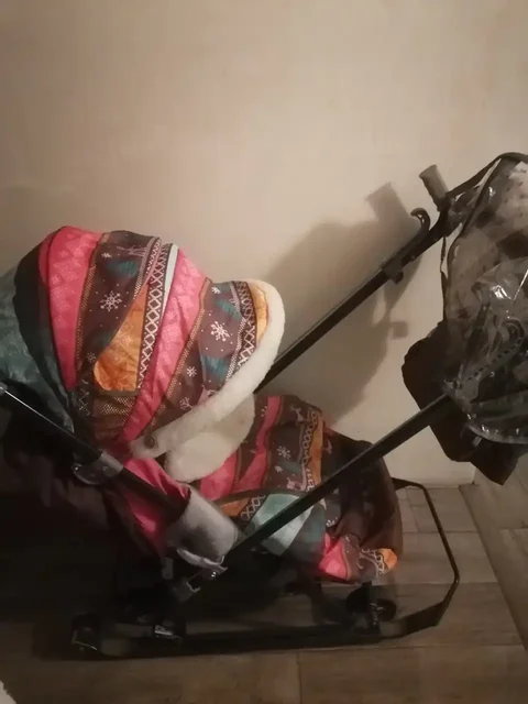 Санки-коляска с аксессуарами - Товары для детей в Оренбург