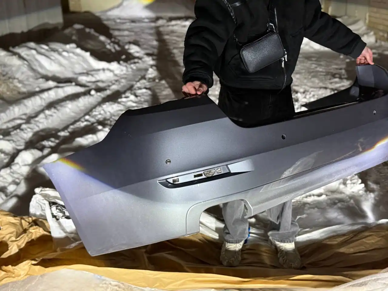 Задний бампер BMW 5 F10