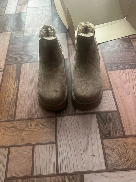 Женские зимние угги 39 размер, замшевые с мехом - Украшения в Оренбург