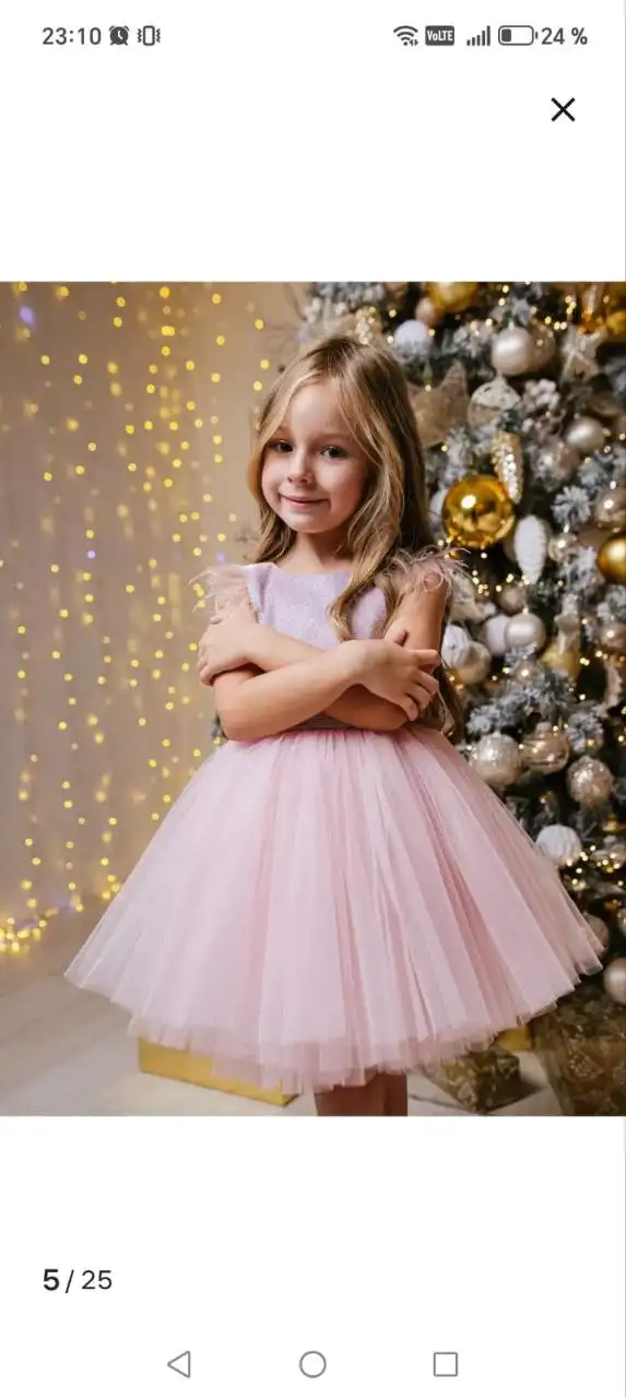 Детское платье размер 116-122