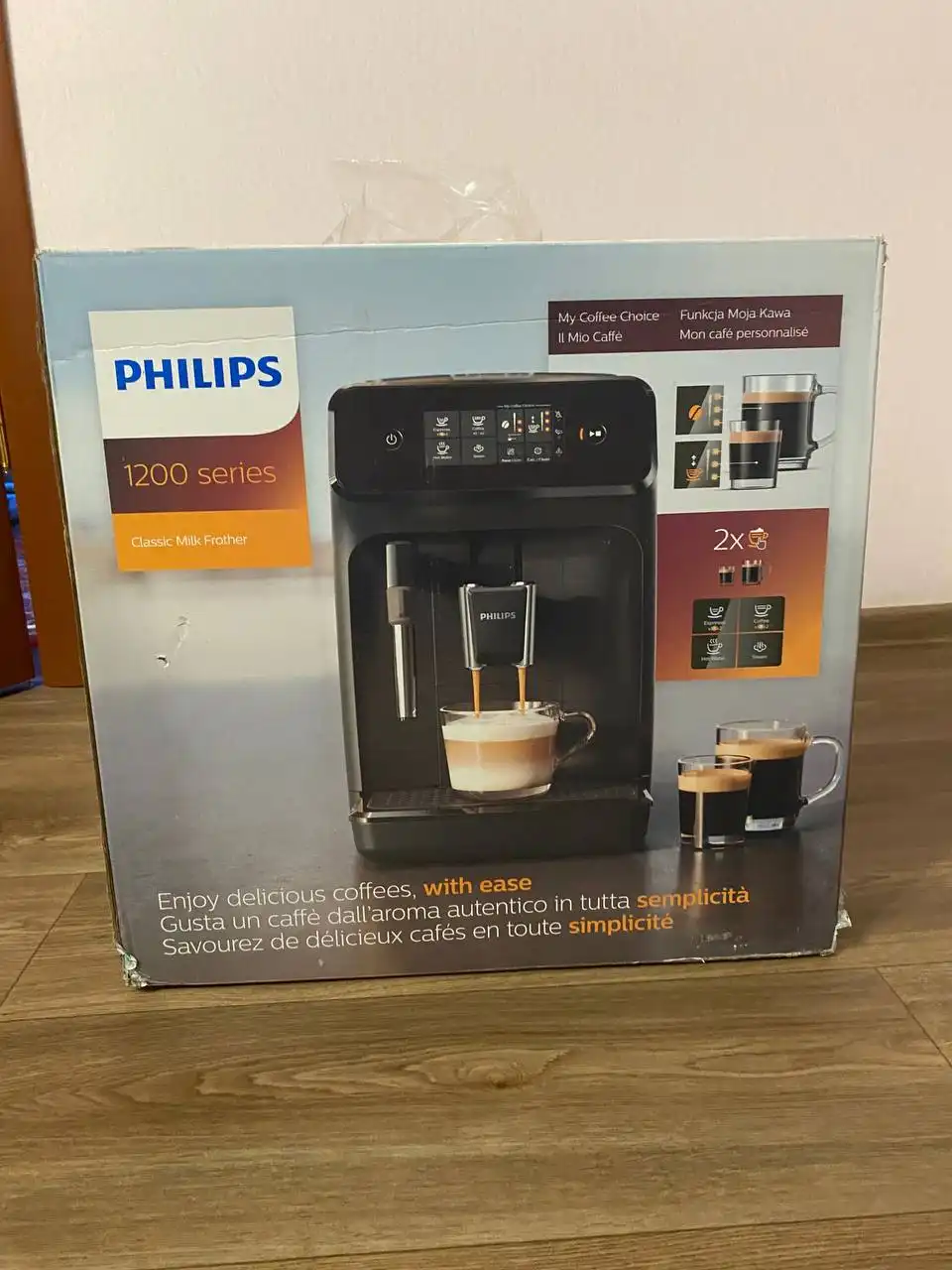 Кофемашина Philips EР1220/00 черная