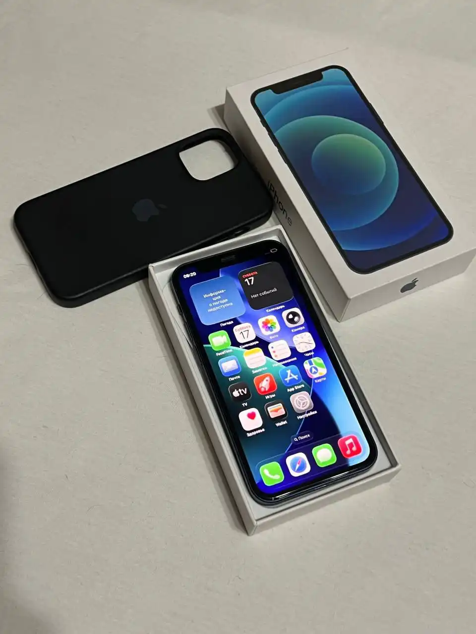 iPhone 12 mini 128 gb Blue в отличном состоянии - Смартфоны (Электроника) в Оренбург