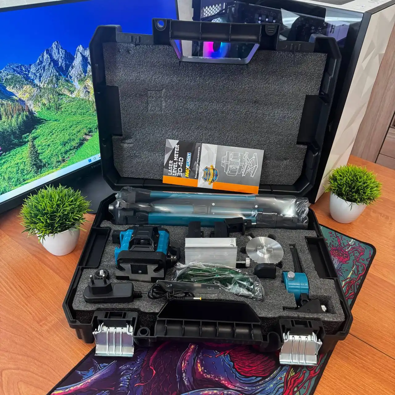 Лазерный уровень 16 линий - Барахолка в Оренбург