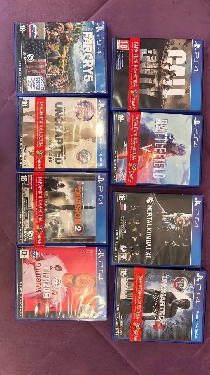 Sony Playstation 4 Slim 500гб с двумя геймпадами и играми - Игровые приставки (Электроника) в Оренбург