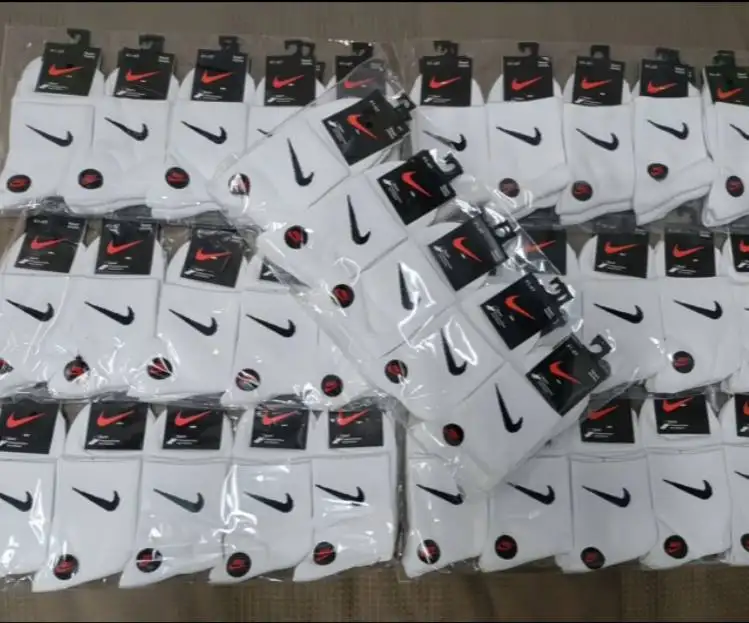 Белые носки Nike — комплект 10 пар | Высокие | Размеры 41-47 Хлопок | Турция - Носки (Одежда) в Оренбург