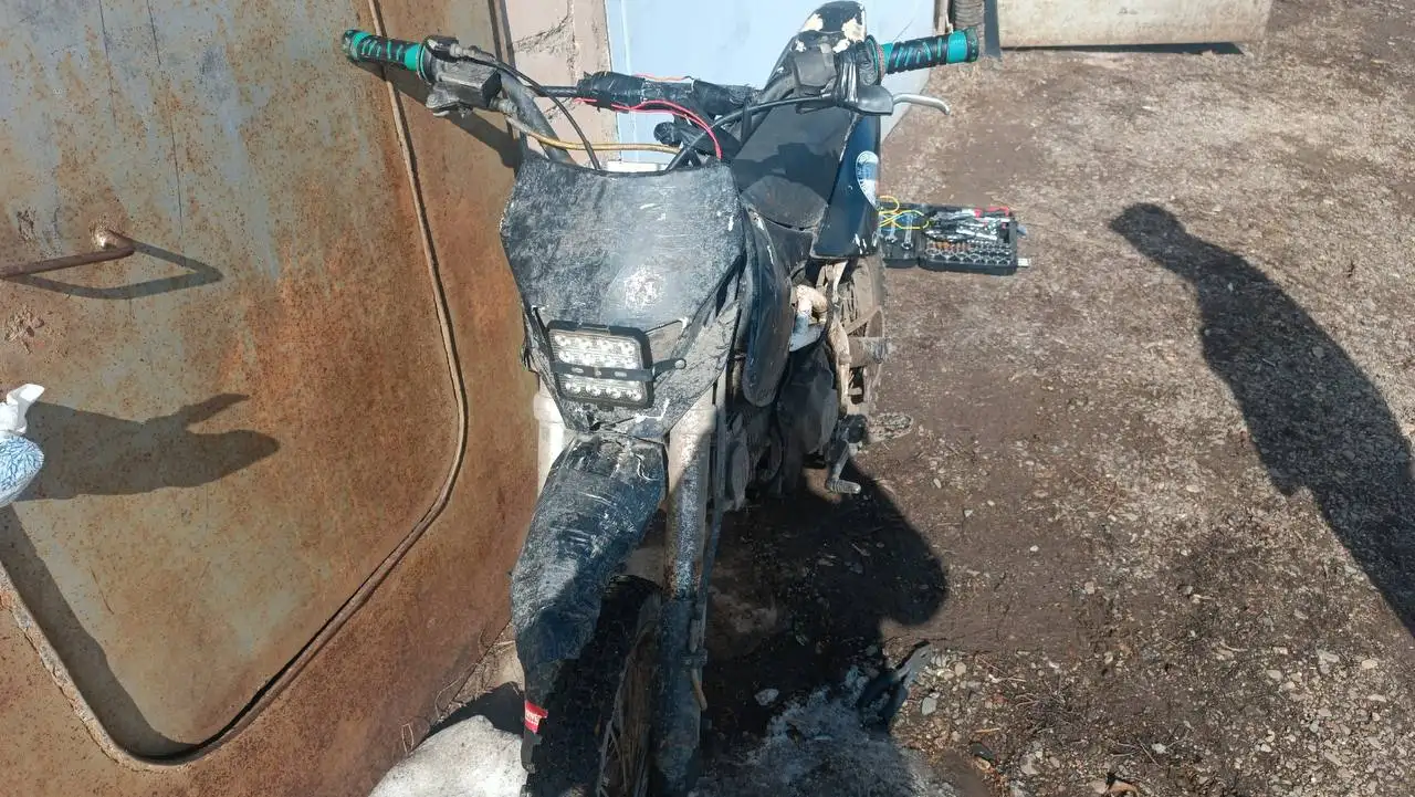 Питбайк Кайо 160 с доработками - Мотоциклы и мототехника (Барахолка) в Оренбург