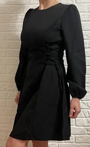 Женское платье черного цвета, размер 42-44 - Plus Size в Оренбург