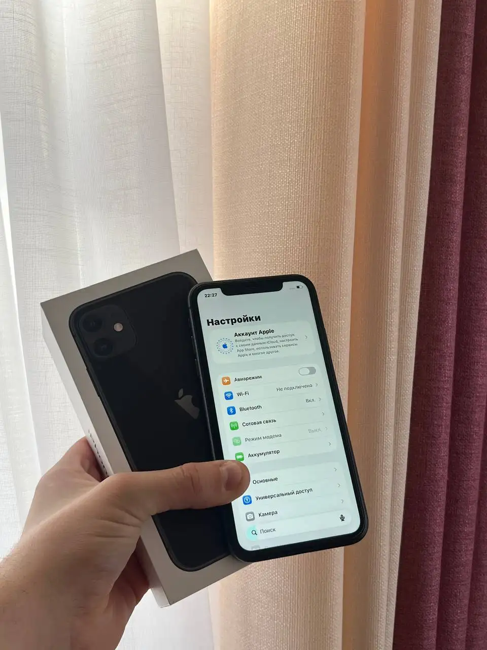 Продам iPhone 11 128 GB Black - Смартфоны и телефоны (Электроника) в Оренбург