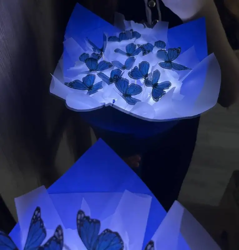 Букеты из бабочек с подсветкой - Хобби и отдых в Оренбург