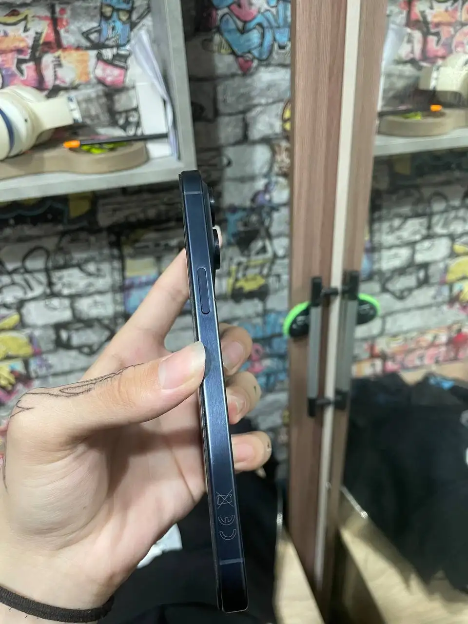 iPhone 15 Pro Max 256 ГБ Titanium Blue с дефектом Face ID - Смартфоны (Электроника) в Оренбург