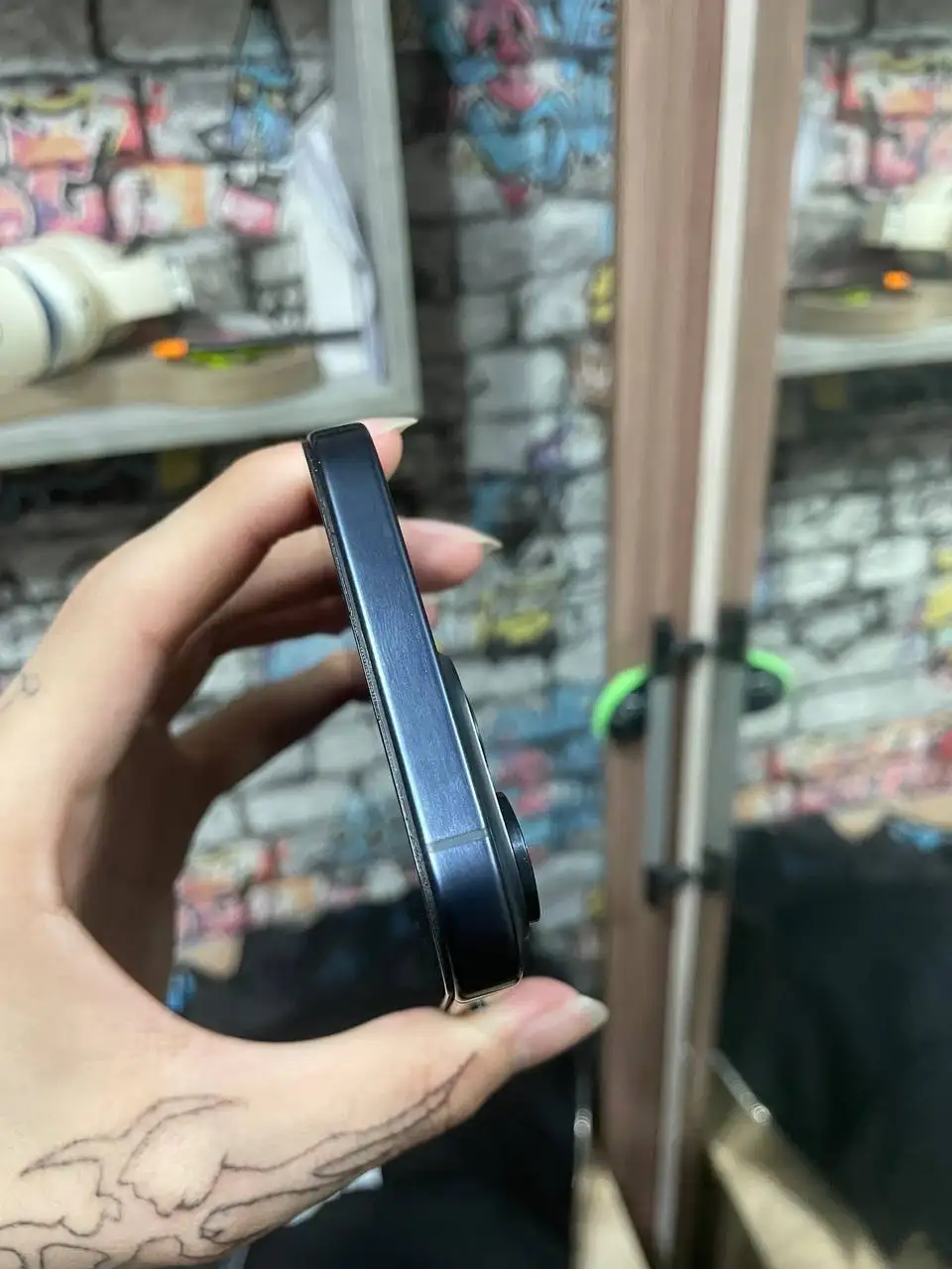 iPhone 15 Pro Max 256 ГБ Titanium Blue с дефектом Face ID - Смартфоны (Электроника) в Оренбург