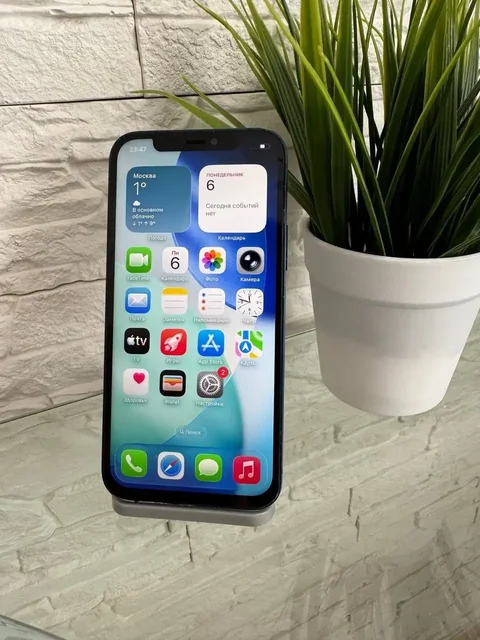 iPhone 12 128GB Blue в отличном состоянии - Компьютеры и комплектующие в Оренбург