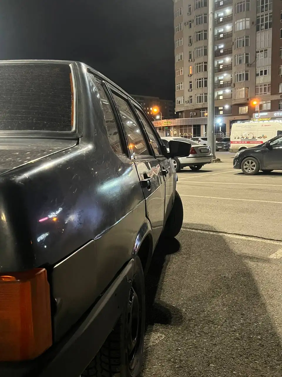 Продажа ВАЗ 21099 черного цвета 2003 года - Легковые автомобили (Авто) в Оренбург