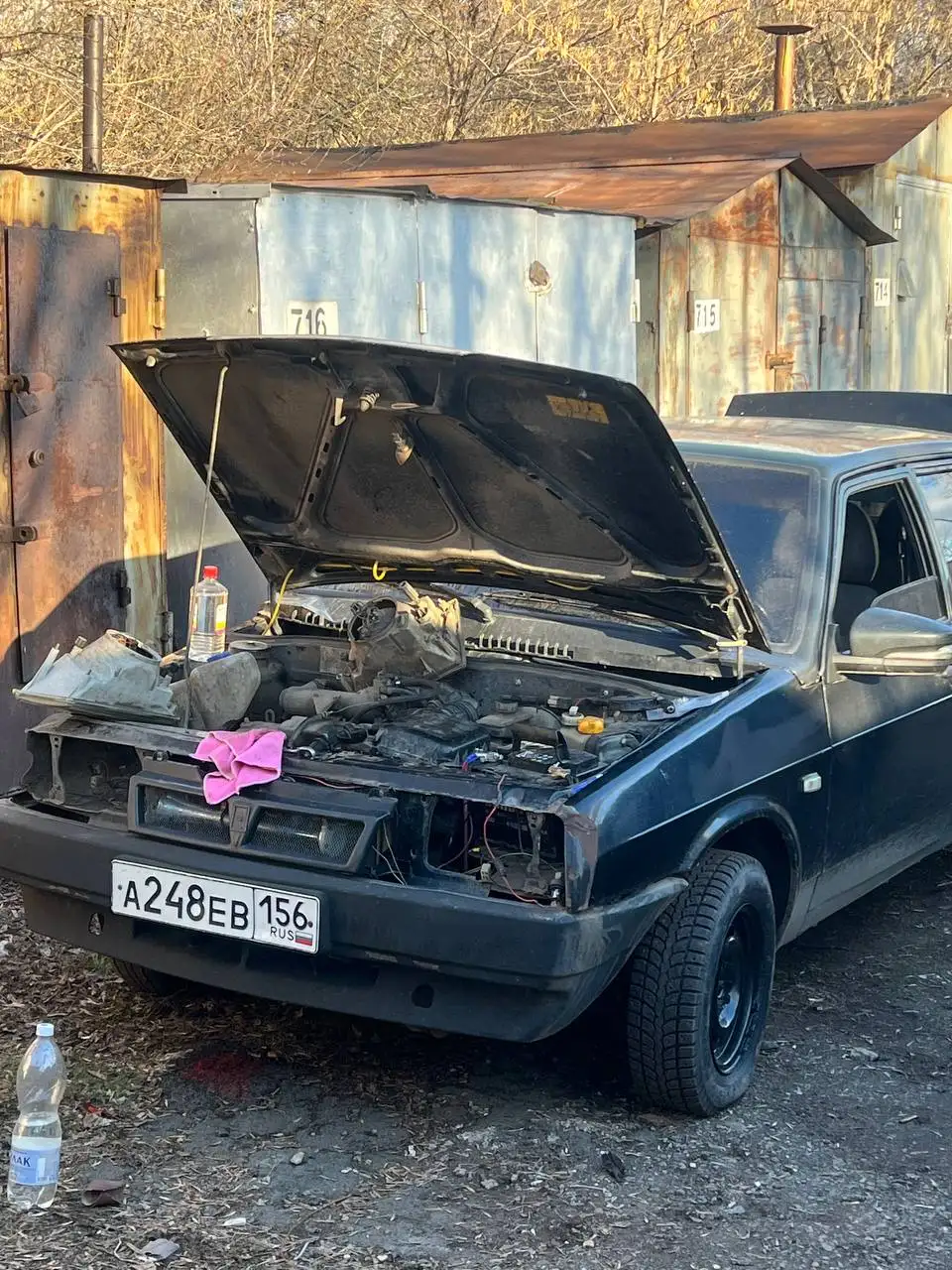 Продажа ВАЗ 21099 черного цвета 2003 года - Легковые автомобили (Авто) в Оренбург