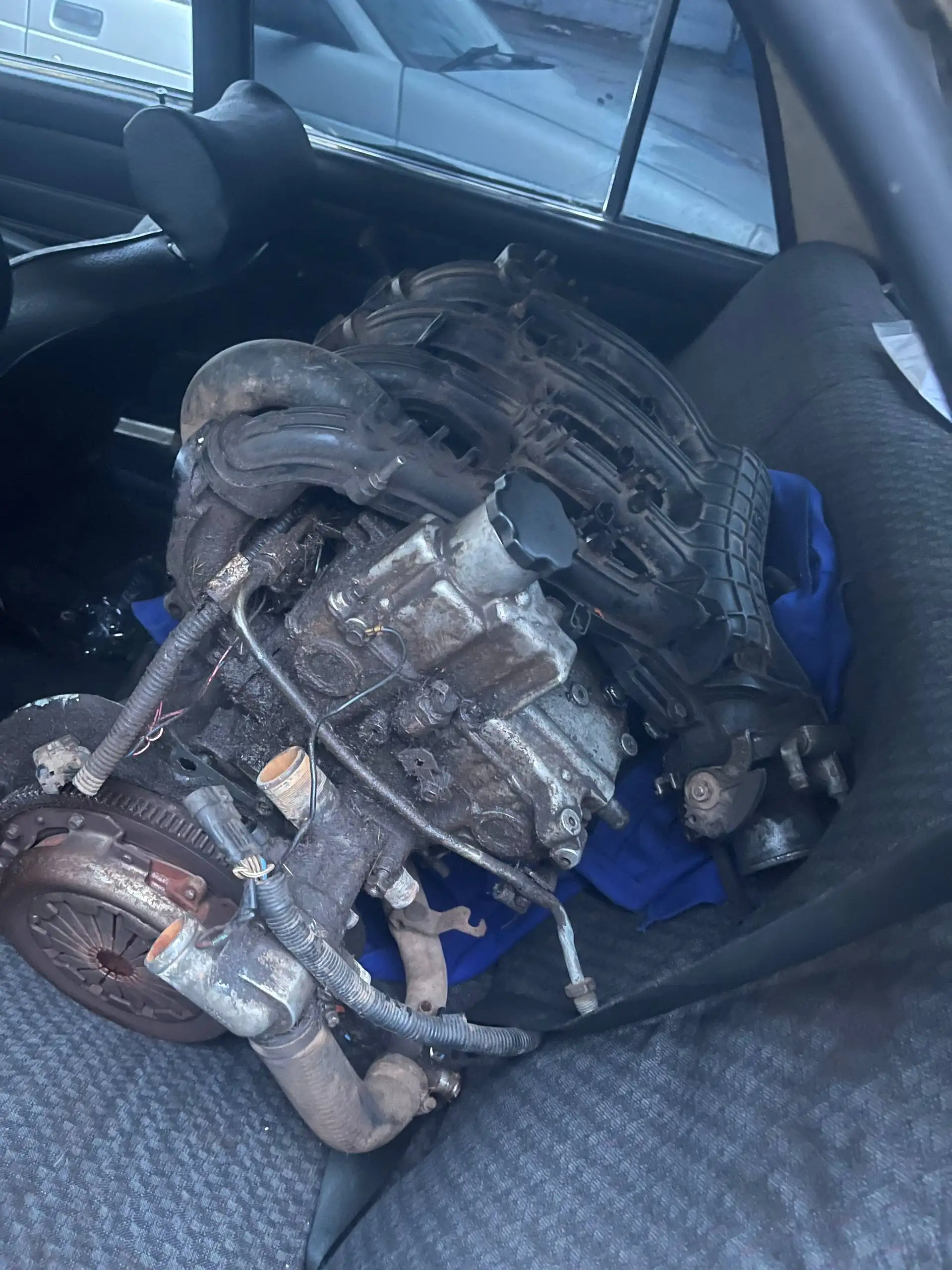 Продам мотор 124 мозги коса - Автомобильные двигатели (Запчасти) в Оренбург