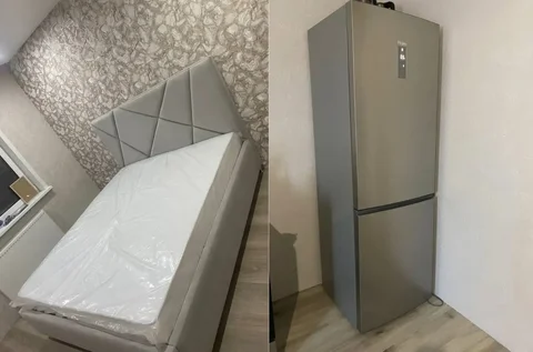 Продажа холодильника Haier и кровати с матрасом в связи с переездом - Лестницы в Оренбург