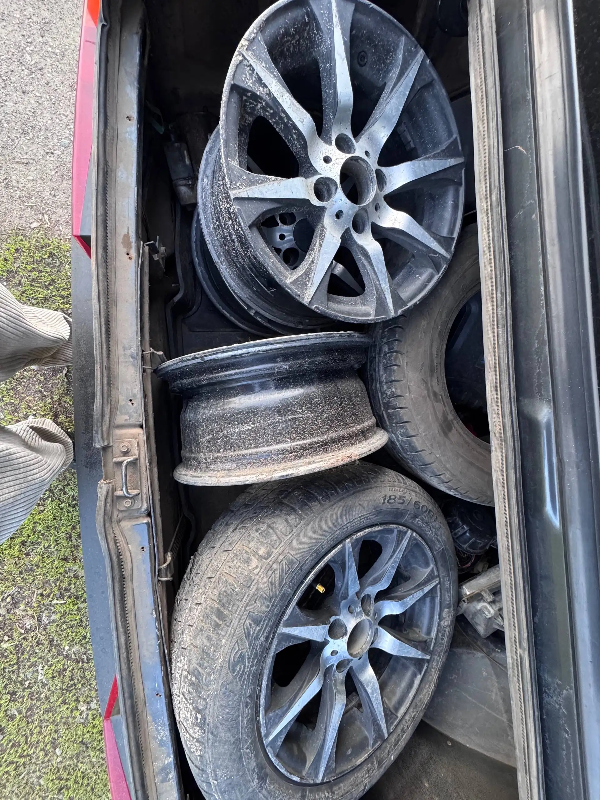 Диски 4 шт 14р 4x98 с резиной - Диски и шины (Авто) в Оренбург