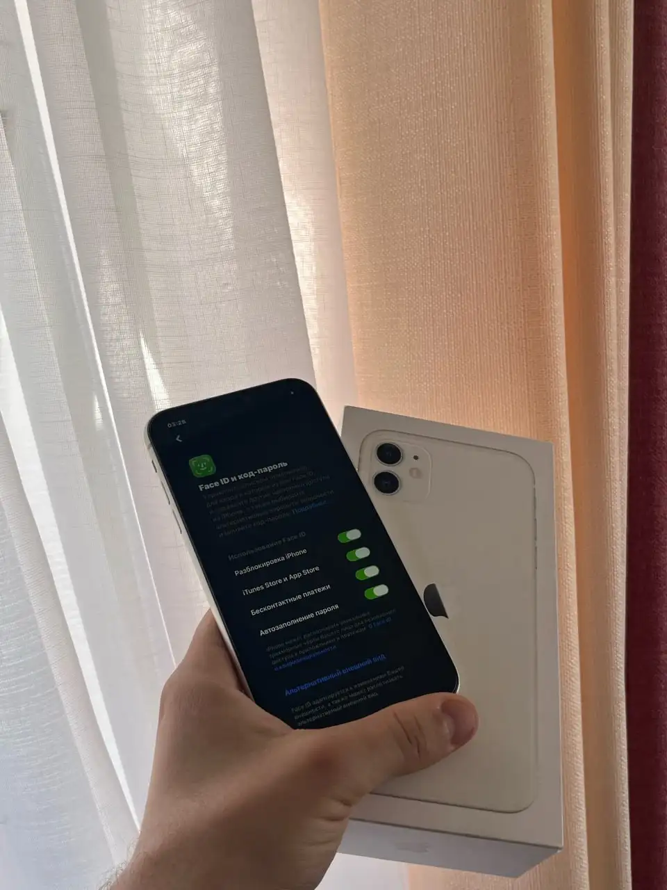 Продам iPhone 11 128 GB White в отличном состоянии - Смартфоны (Электроника) в Оренбург