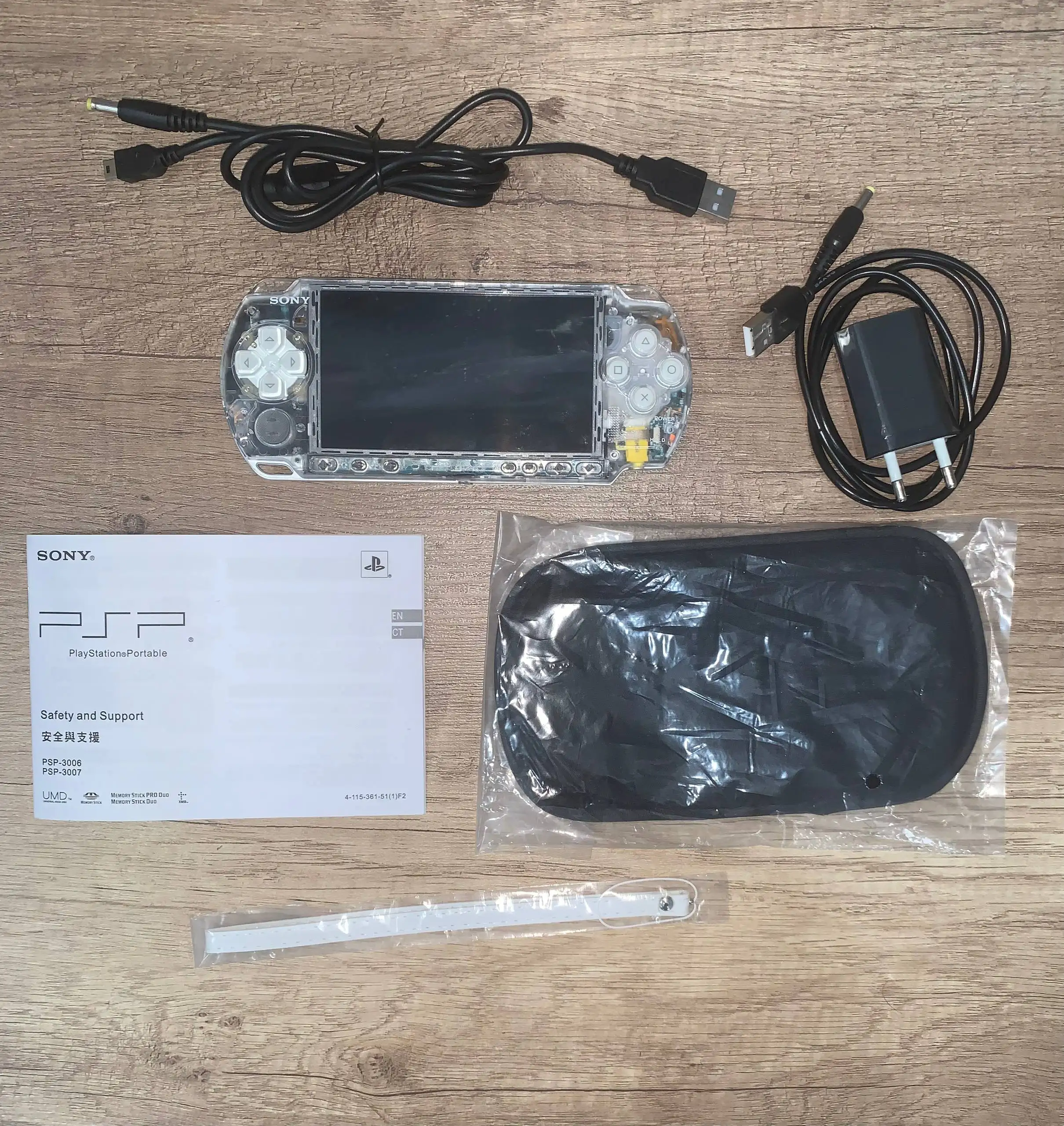 PSP 3008 skeleton limited прошитая - Игровые консоли (Электроника) в Оренбург