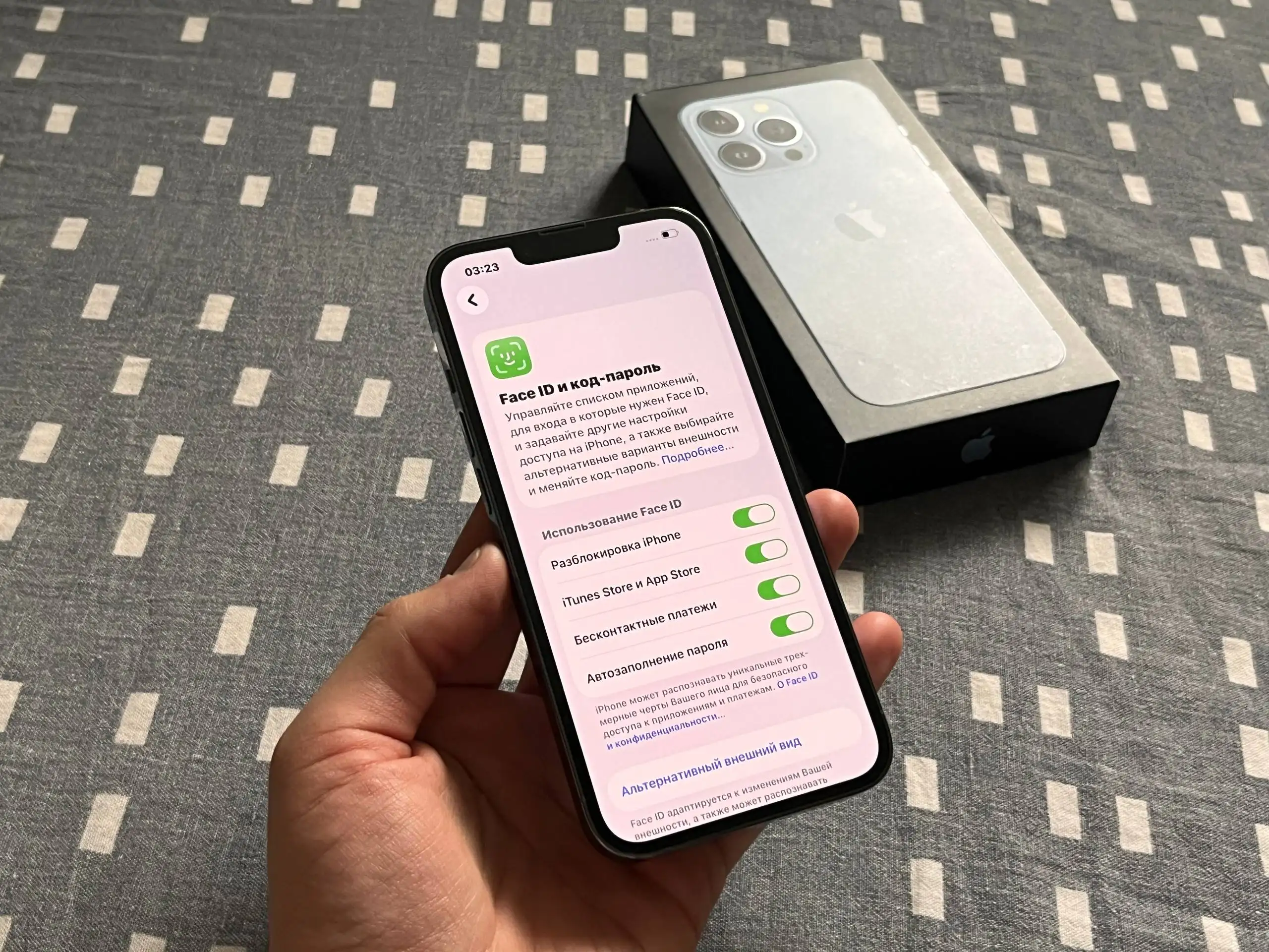 iPhone 13 Pro 256 GB Blue - Смартфоны и планшеты (Электроника) в Оренбург