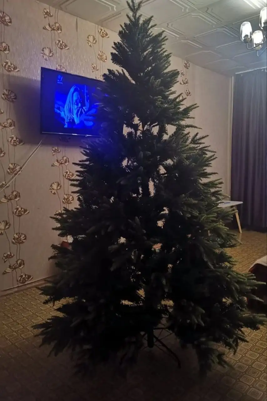 Продажа новогодней ёлки в отличном состоянии - Новогодние товары (Барахолка) в Чита