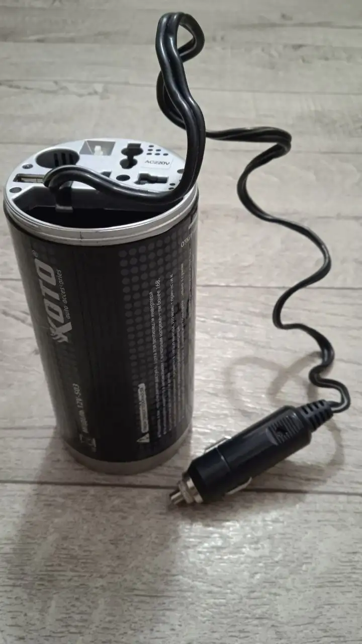 Инвертор 180Вт с USB и розеткой 220В - Автомобильная электроника (Электроника) в Чита