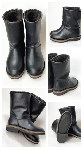 Продам зимние сапоги ручной работы из натуральной кожи с овчиной - частное объявление в Могойтуй