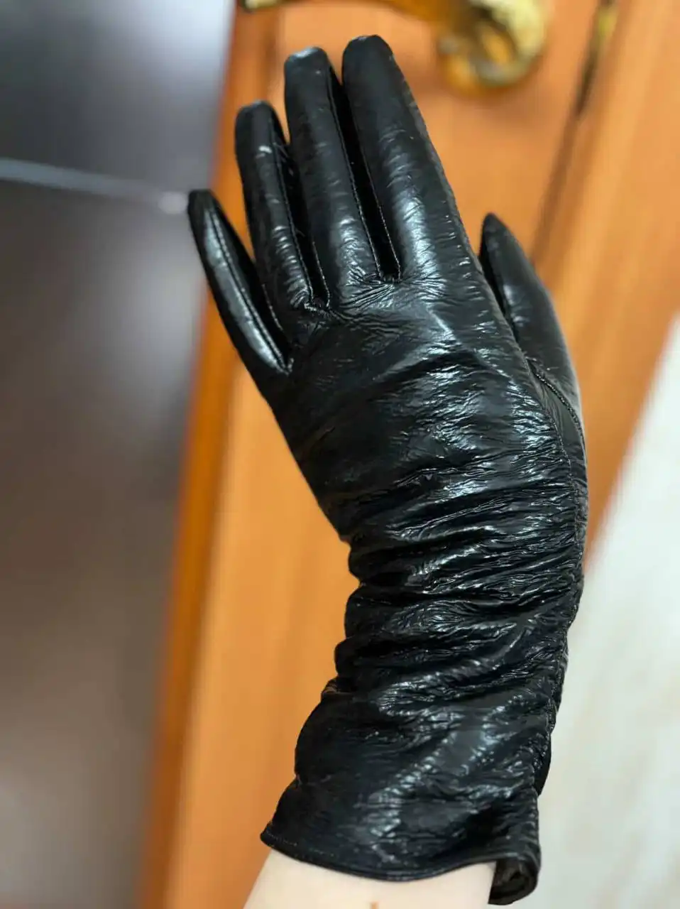 Перчатки женские новые утепленные удлиненные