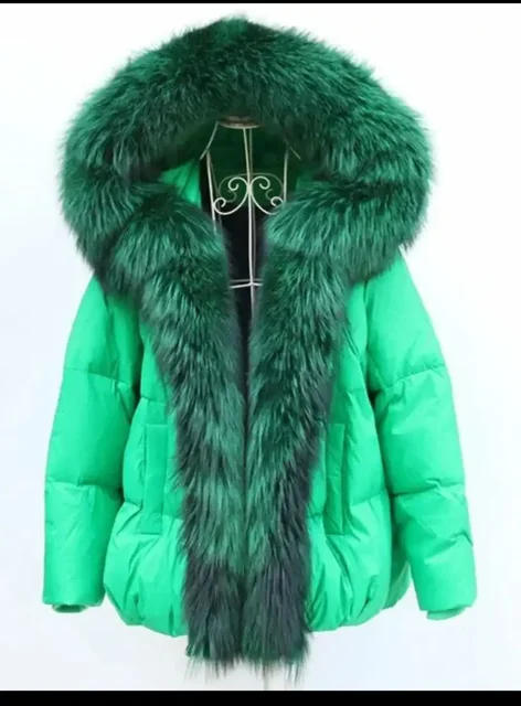 Куртка оверсайз с натуральным пухом и мехом - частное объявление в Чита