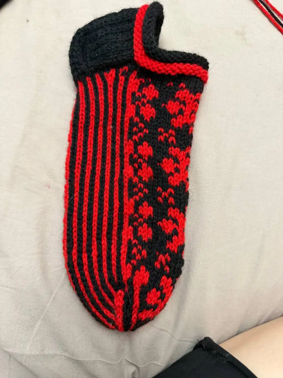 Носочки, следки ручной вязки из шерсти и акрила - Носки (Одежда) в Чита