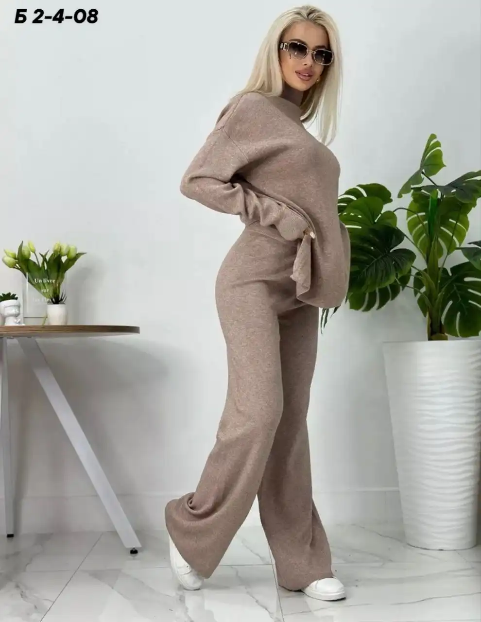 Костюм двойка машинная вязка - Костюмы (Одежда) в Чита