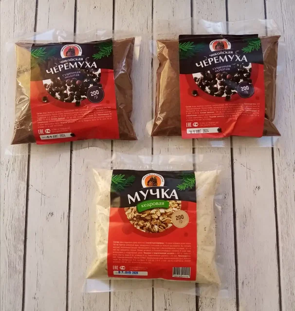Продам черемуху молотую, кедровую мучку и живицу кедровую - Детские товары в Чита