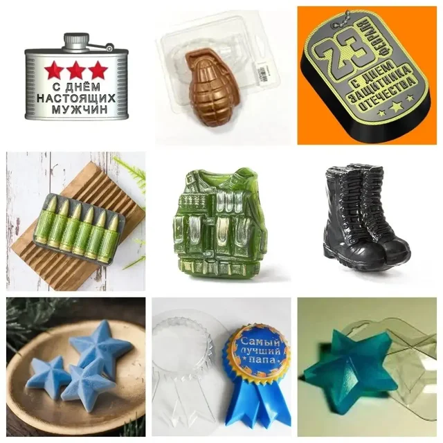 Пластиковые формы для изготовления мыла - Детские товары в Чита