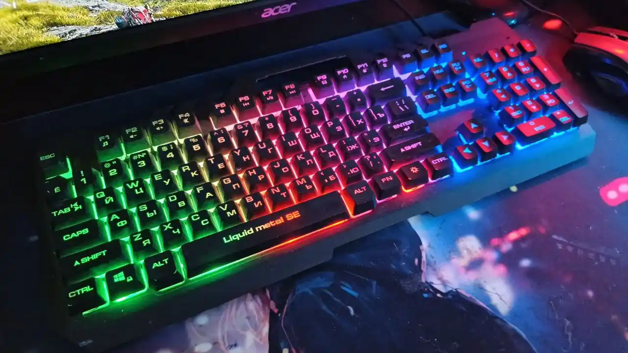 Клавиатура с подсветкой и держателем под смартфон - частное объявление в Нижний Новгород