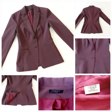 Пиджак женский приталенный VASSA&co размер 44 - Украшения в Нижний Новгород