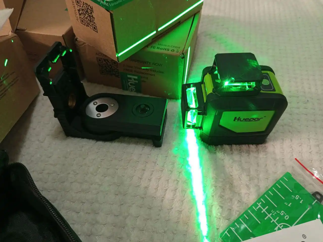 Лазерный уровень Huepar 902CG на 8 линий