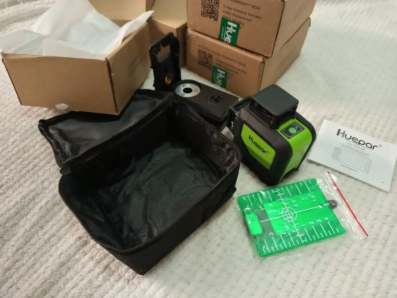 Лазерный уровень Huepar 902CG на 8 линий