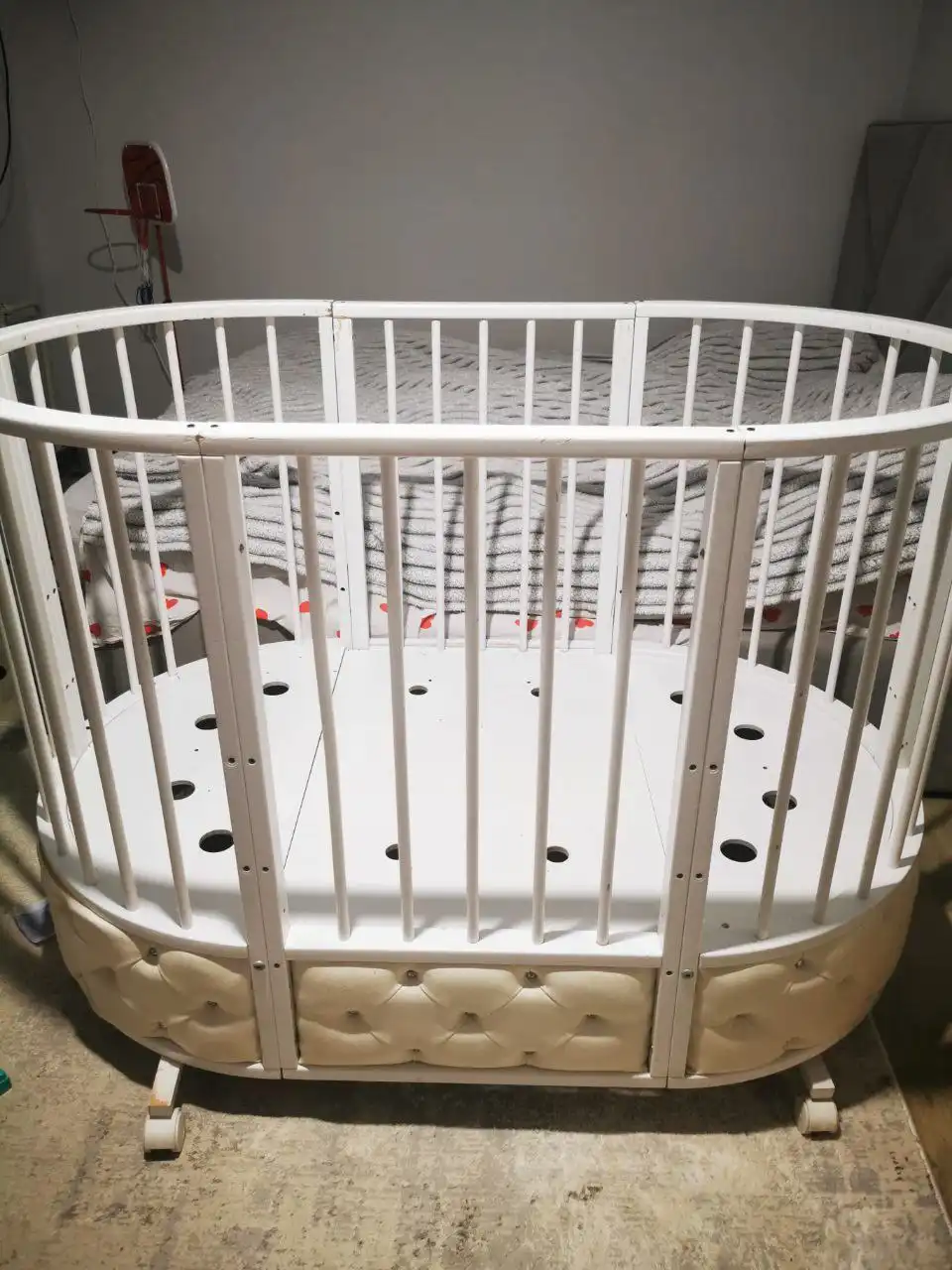 Детская кроватка трансформер с матрасами